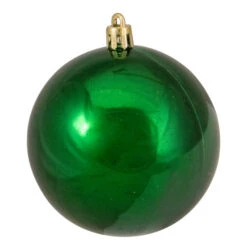 Northlight 32ct Christmas Green Shatterproof 4-Finish Christmas Ball Ornaments 3.25" (80mm) -Christmas Decor Sale northlight lj35273 1updated 92654.1664990621