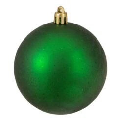 Northlight 32ct Christmas Green Shatterproof 4-Finish Christmas Ball Ornaments 3.25" (80mm) -Christmas Decor Sale northlight lj35273 3updated 21044.1664990621