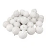 Northlight 60ct Winter White Shatterproof 4-Finish Christmas Ball Ornaments 2.5" (60mm) -Christmas Decor Sale northlight lj35486updated 13094.1665610426