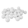 Northlight 32ct Winter White Shatterproof Shiny Christmas Ball Ornaments 3.25 Inches 80mm -Christmas Decor Sale northlight lj35488updated 57516.1634384336