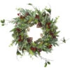 Northlight Frosted Pine And Berry Artificial Christmas Wreath, 25-Inch, Unlit -Christmas Decor Sale northlight ll89742 1 37939.1638546679