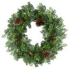 Northlight Boxwood And Pine Cone Artificial Christmas Wreath - 27" - Unlit -Christmas Decor Sale northlight ll89744 1 sample 01425.1603245216