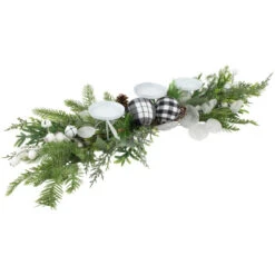 Northlight Mixed Foliage And Pinecone Christmas Pillar Candle Holder - 29" -Christmas Decor Sale northlight ll94333 3 38890.1680285397