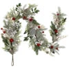 Frosted Pinecones And Berries Artificial Christmas Garland - 6' X 8" - Unlit -Christmas Decor Sale northlight ll94338 01 11026.1726019801