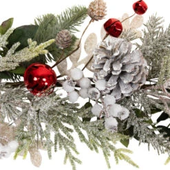 Frosted Pinecones And Berries Artificial Christmas Garland - 6' X 8" - Unlit 15 Frosted Pinecones And Berries Artificial Christmas Garland - 6' X 8" - Unlit -Christmas Decor Sale northlight ll94338 04 10594.1726019804