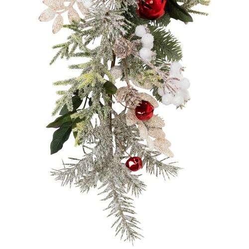 Frosted Pinecones And Berries Artificial Christmas Garland - 6' X 8" - Unlit 10 Frosted Pinecones And Berries Artificial Christmas Garland - 6' X 8" - Unlit - Image 8