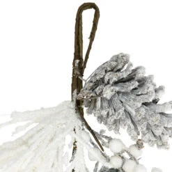 Northlight Flocked Pinecones And Berries Artificial Pine Christmas Garland - 6' X 8" - Unlit -Christmas Decor Sale northlight ll94342 05 36398.1726019811