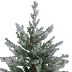 Northlight Real Touch™? Flocked Little River Fir Artificial Christmas Tree - Unlit - 7.5' -Christmas Decor Sale northlight lt91586 1 98806.1618414094