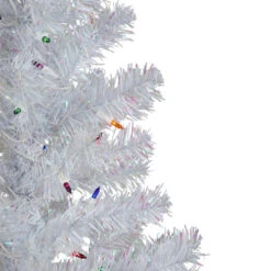 Northlight 3' Pre-lit White Iridescent Pine Artificial Christmas Tree - Multi Lights 10 Northlight 3' Pre-lit White Iridescent Pine Artificial Christmas Tree - Multi Lights -Christmas Decor Sale northlight m88683 02 31984.1692285355