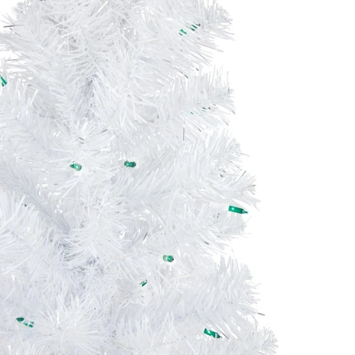 Northlight 3' Pre-Lit Medium White Pine Artificial Christmas Tree - Green Lights 5 Northlight 3' Pre-Lit Medium White Pine Artificial Christmas Tree - Green Lights - Image 3