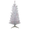 Northlight 4' Pre-lit White Iridescent Pine Artificial Christmas Tree - Pink Lights 2 Northlight 4' Pre-lit White Iridescent Pine Artificial Christmas Tree - Pink Lights -Christmas Decor Sale northlight m88694 75827.1665610750