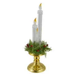 Northlight Lighted Water Candle With Foliage And Berries - 14.5" 8 Northlight Lighted Water Candle With Foliage And Berries - 14.5" -Christmas Decor Sale northlight mw20x1243 2 86849.1664901052