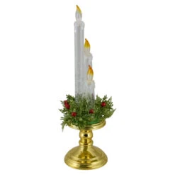 Northlight Lighted Water Candle With Foliage And Berries - 14.5" 9 Northlight Lighted Water Candle With Foliage And Berries - 14.5" -Christmas Decor Sale northlight mw20x1243 3 89611.1664901052