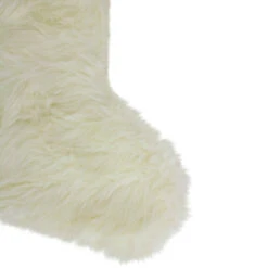 Northlight 20" Ivory White Soft Faux Fur Decorative Christmas Stocking 8 Northlight 20" Ivory White Soft Faux Fur Decorative Christmas Stocking -Christmas Decor Sale northlight n35675 2 57061.1665590921