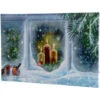 Northlight LED Lighted Snowy Window Pane And Candles Christmas Canvas Wall Art 23.5" X 15.5" 1 Northlight LED Lighted Snowy Window Pane And Candles Christmas Canvas Wall Art 23.5" X 15.5" -Christmas Decor Sale northlight nj01658 01 89784.1695052435