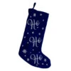 Northlight 18" LED Blue Stocking "Ho, Ho, Ho" With White Snowflakes 1 Northlight 18" LED Blue Stocking "Ho, Ho, Ho" With White Snowflakes -Christmas Decor Sale northlight nj27880 11349.1595894354