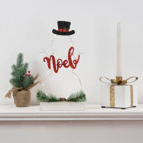 Northlight 4.5" White Metal Gift Box Christmas Taper Candle Holder 5 Northlight 4.5" White Metal Gift Box Christmas Taper Candle Holder - Image 3