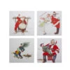 Northlight Set Of 4 8" X 8" Classic Norman Rockwell Christmas Scene Canvas Prints -Christmas Decor Sale northlight nj93402 58246.1637065378