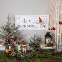 Northlight 23.5" Framed It's A Wonderful Life Christmas Wall Sign 13 Northlight 23.5" Framed It's A Wonderful Life Christmas Wall Sign -Christmas Decor Sale northlight nj95144 styled 71770.1694620063