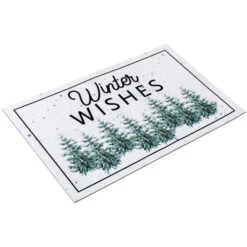 Northlight Pine Trees "Winter Wishes" Christmas Doormat 29" X 17" 10 Northlight Pine Trees "Winter Wishes" Christmas Doormat 29" X 17" -Christmas Decor Sale northlight nj95151 03 28500.1694447007