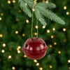 Northlight Snowflakes And Stars Christmas Jingle Bell Ornaments - 1.5" - Burgundy - 12ct -Christmas Decor Sale northlight nj96033 styled 24747.1723165688