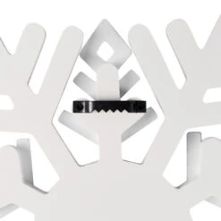 Northlight Snowflake Wooden Christmas Wall Decoration - 11.75" - White And Blue -Christmas Decor Sale northlight nj97105 04 42638.1726539035