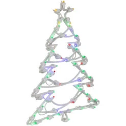 Northlight LED Lighted Christmas Tree Window Silhouette Decoration - 16" - Multicolor Lights 11 Northlight LED Lighted Christmas Tree Window Silhouette Decoration - 16" - Multicolor Lights -Christmas Decor Sale northlight nl01028 02 10034.1699030061