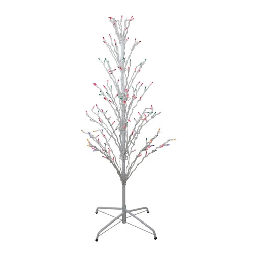 Northlight Pre-Lit Cascade Twig Tree Outdoor Christmas Decoration - 4' - Multicolor Lights 3 Northlight Pre-Lit Cascade Twig Tree Outdoor Christmas Decoration - 4' - Multicolor Lights