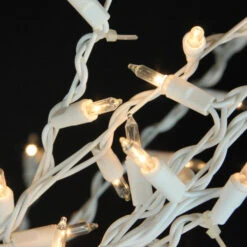 Northlight Lighted Cascade Twig Outdoor Christmas Tree - 6' - White - Clear Lights -Christmas Decor Sale northlight nl01037 03 08700.1724289806