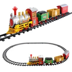 Northlight 12-Piece Battery Operated Lighted And Animated Christmas Express Train Set With Sound 7 Northlight 12-Piece Battery Operated Lighted And Animated Christmas Express Train Set With Sound -Christmas Decor Sale northlight nm1369 3 updated 13290.1665433296