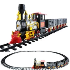 Northlight 20pc Black And Red Battery Operated Classic Train Set 12" -Christmas Decor Sale northlight nm1519 2 02076.1636808486