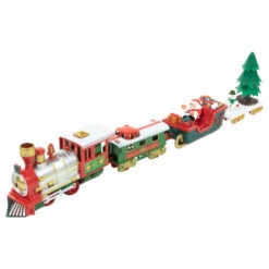 Northlight 31pc Battery Operated Lighted And Animated Christmas Tree Train Set With Sound -Christmas Decor Sale northlight nm94459 1 23468.1665611049