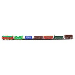 Northlight 23 Pc Battery Operated Lighted And Animated Classic Christmas Train Set With Oval Track -Christmas Decor Sale northlight nm94461 2 16752.1662575935