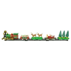 Northlight 22pc Battery Operated Lighted And Animated Christmas Train Set With Working Smokestack -Christmas Decor Sale northlight nm94464 2 28003.1664379678