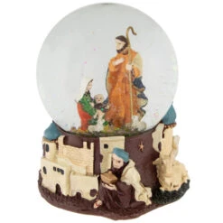 Northlight Nativity Scene Musical Christmas Snow Globe - 5.5" -Christmas Decor Sale northlight pm84760 4new 98120.1673556958