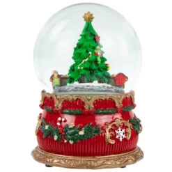 Musical Christmas Tree And Train Water Globe - 5.5" 10 Musical Christmas Tree And Train Water Globe - 5.5" -Christmas Decor Sale northlight pm84770 1update2023 07891.1674640085