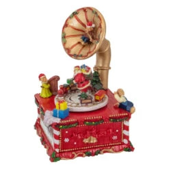 Northlight Santa Claus On Phonograph Musical Christmas Decoration - 7" -Christmas Decor Sale northlight pm92015 1 63334.1665611635