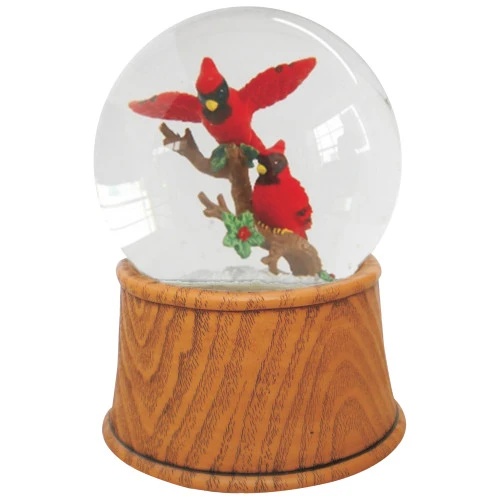 Northlight 5.5" Pair Of Cardinals On Branch Christmas Snow Globe 3 Northlight 5.5" Pair Of Cardinals On Branch Christmas Snow Globe