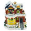 Northlight Two Story Snowy House With Garland And Wreaths Christmas Village Decoration - 4" -Christmas Decor Sale northlight pm94063 1 60642.1664033283