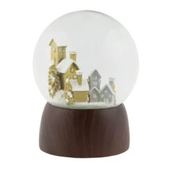 Christmas Village In The Woods Musical Snow Globe - 6.5" -Christmas Decor Sale northlight pm94075 2 21129.1673602493