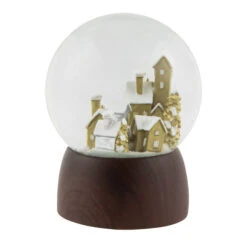 Christmas Village In The Woods Musical Snow Globe - 6.5" -Christmas Decor Sale northlight pm94075 3 53100.1673602493
