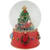 Northlight Train And Christmas Tree Village Musical Snow Globe - 8"