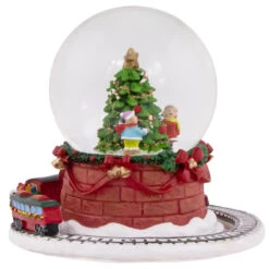 Northlight Christmas Tree With Revolving Train Musical Snow Globe - 6.5" 9 Northlight Christmas Tree With Revolving Train Musical Snow Globe - 6.5" -Christmas Decor Sale northlight pm94081 2 48390.1673557300