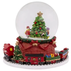 Northlight Christmas Tree With Revolving Train Musical Snow Globe - 6.5" 11 Northlight Christmas Tree With Revolving Train Musical Snow Globe - 6.5" -Christmas Decor Sale northlight pm94081 4 53484.1673557300