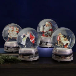 Northlight Norman Rockwell "Christmas Surprise" Snow Globe - 6.5" -Christmas Decor Sale northlight pm snowglobe group 54859.1658604178