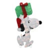 Northlight 32" Lighted Peanuts Snoopy With Present Christmas Outdoor Yard Decoration -Christmas Decor Sale northlight pw2016208 l2d 19177.1588415642