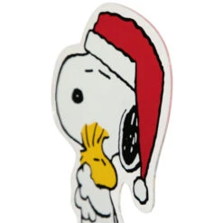 Northlight Peanuts Snoopy Hugs Woodstock Double Sided Christmas Window Cling Decoration - 7" -Christmas Decor Sale northlight pw2049324 004 76723.1687529317