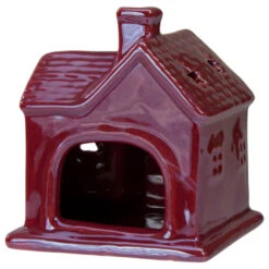 Northlight Ceramic House With Star Cutouts Christmas Decoration - 4" -Christmas Decor Sale northlight q587333 2 47185.1604628875