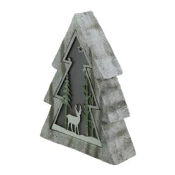 Northlight LED Lighted Tree With Reindeer In The Woods Scene Christmas Decoration - 13.5" 8 Northlight LED Lighted Tree With Reindeer In The Woods Scene Christmas Decoration - 13.5" -Christmas Decor Sale northlight q592798 3 84741.1643415249