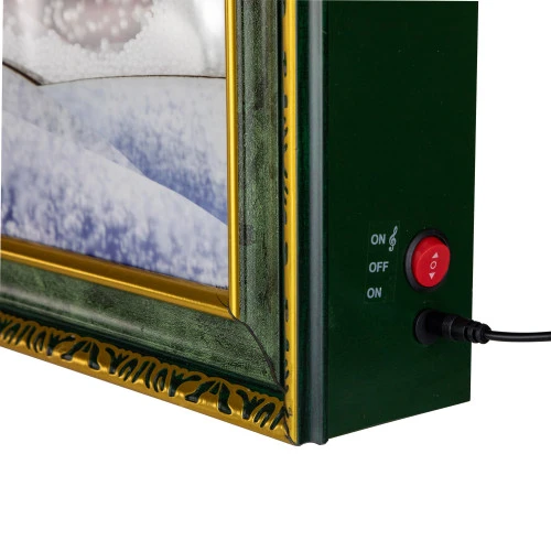 Northlight LED Lighted Musical Snowing Santa Wall Plaque - 31" 6 Northlight LED Lighted Musical Snowing Santa Wall Plaque - 31" - Image 4